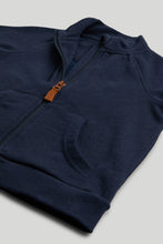 Load image into Gallery viewer, Mothercare Navy Sweat Top and Joggers Outfit
