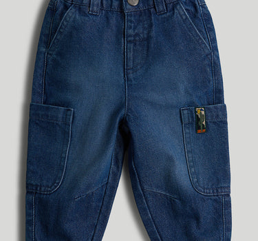 Mothercare Barrel-Leg Denim Jeans