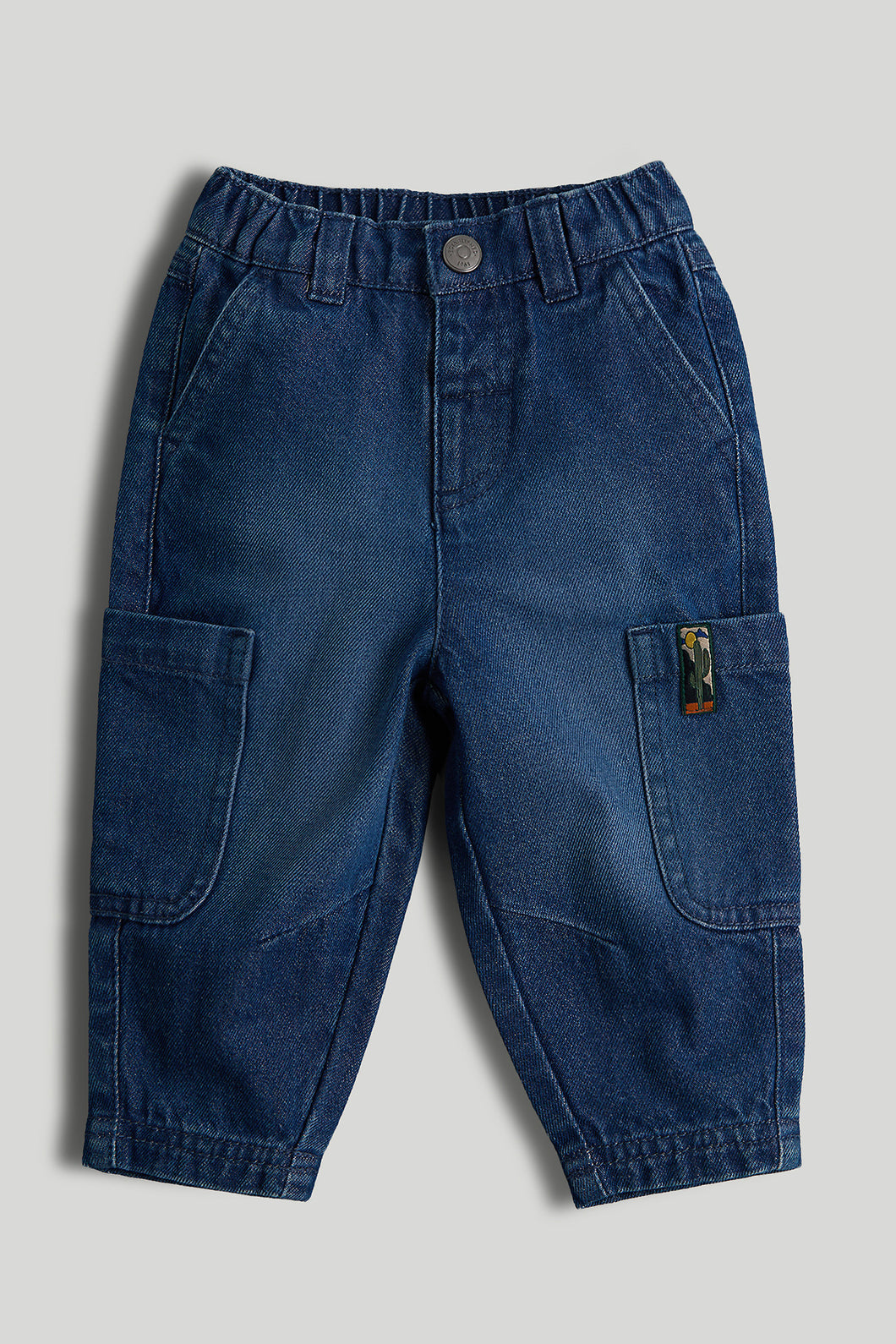 Mothercare Barrel-Leg Denim Jeans