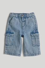 Load image into Gallery viewer, Mothercare Denim Cargo Jeans
