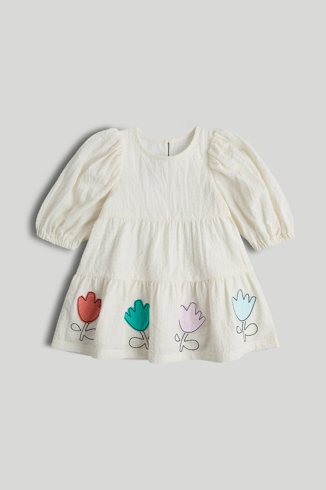 Mothercare Tan Tiered Dress