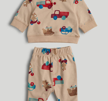 Mothercare Transport Sweatshirt and Joggers Outfit