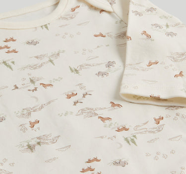 Mothercare Orange Dungarees and Bodysuit Outfit