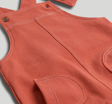 Mothercare Orange Dungarees and Bodysuit Outfit