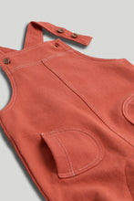 Load image into Gallery viewer, Mothercare Orange Dungarees and Bodysuit Outfit
