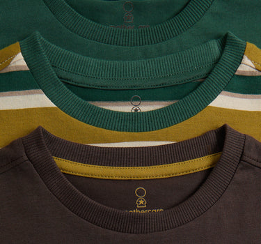 Mothercare 3 Pack Wanderer Long-Sleeved T-Shirt