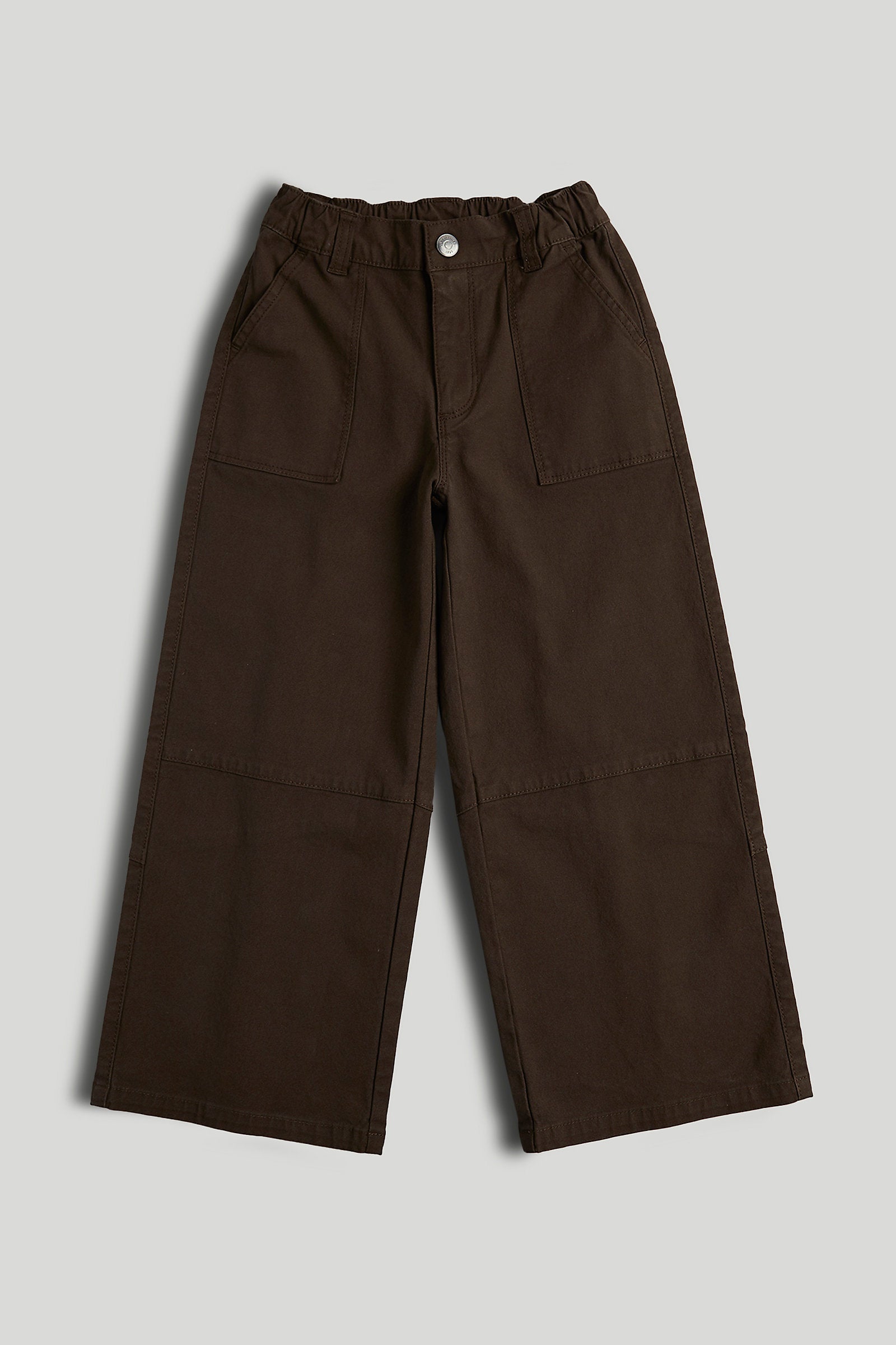 Mothercare Brown Canvas Trousers