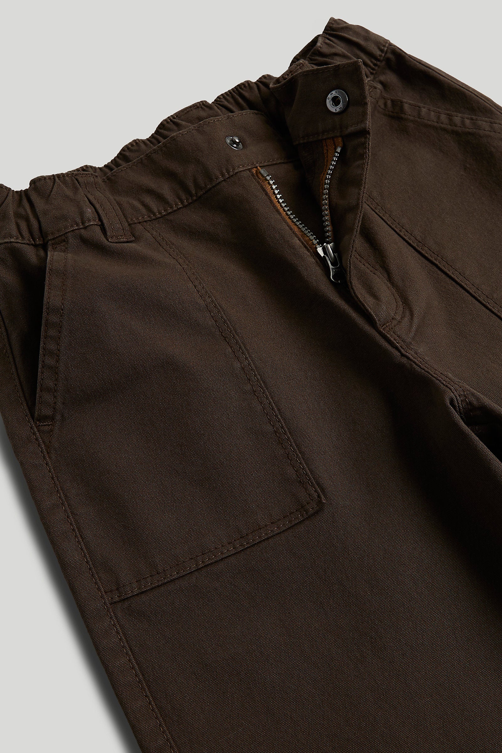 Mothercare Brown Canvas Trousers