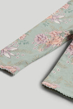 Load image into Gallery viewer, Mothercare 2 Pack Floral Ribbed Leggings
