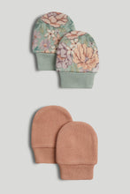 Load image into Gallery viewer, Mothercare 2 Pack Cotton Baby Mitts
