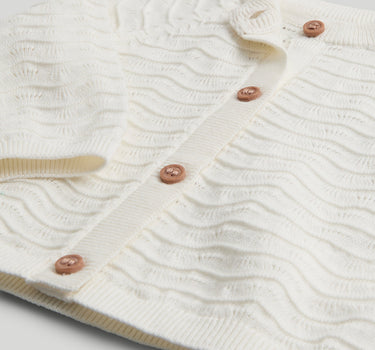 Mothercare Scallop Knitted Cardigan