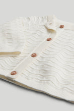 Load image into Gallery viewer, Mothercare Scallop Knitted Cardigan
