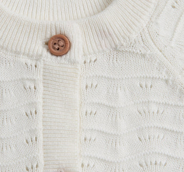 Mothercare Scallop Knitted Cardigan