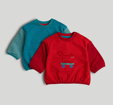 Mothercare 2 Pack Sweatshirts