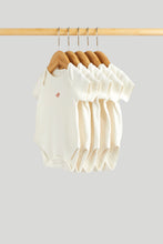 Load image into Gallery viewer, Mothercare 5 Pack Dinosaur Short-Sleeved Bodysuits
