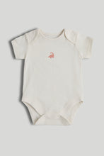 Load image into Gallery viewer, Mothercare 5 Pack Dinosaur Short-Sleeved Bodysuits
