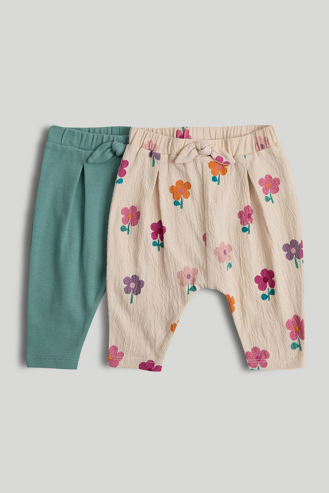 Mothercare 2 Pack Cotton Joggers