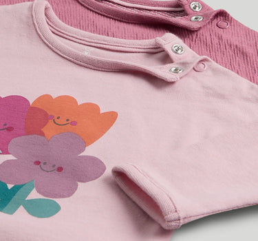 Mothercare 2 Pack Flower T-Shirt and Leggings Set