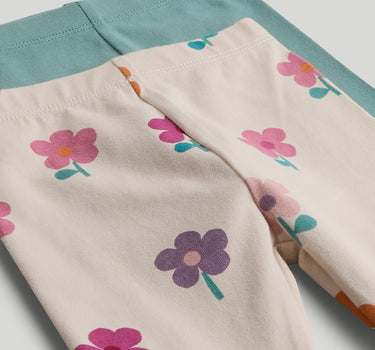 Mothercare 2 Pack Flower T-Shirt and Leggings Set
