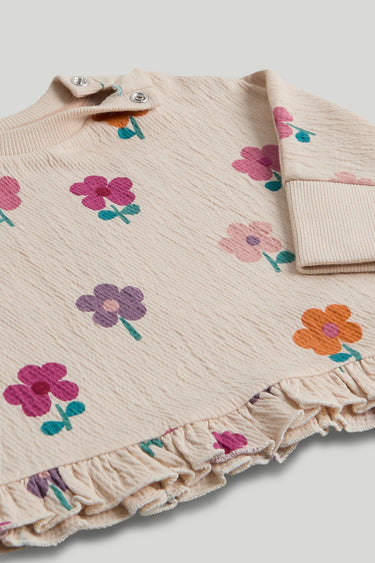 Mothercare Flower Top and Legging Outfit
