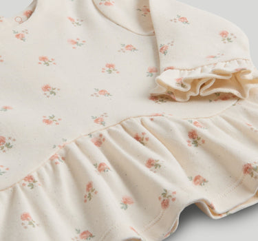 Mothercare Cream Floral Top and Legging Outfit