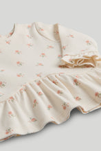 Load image into Gallery viewer, Mothercare Cream Floral Top and Legging Outfit
