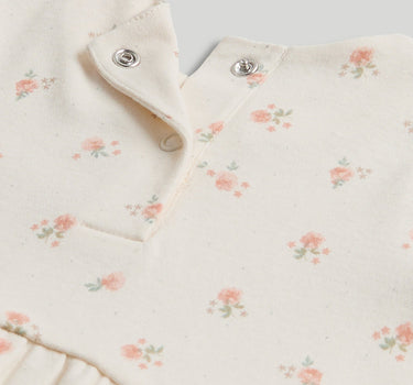Mothercare Cream Floral Top and Legging Outfit
