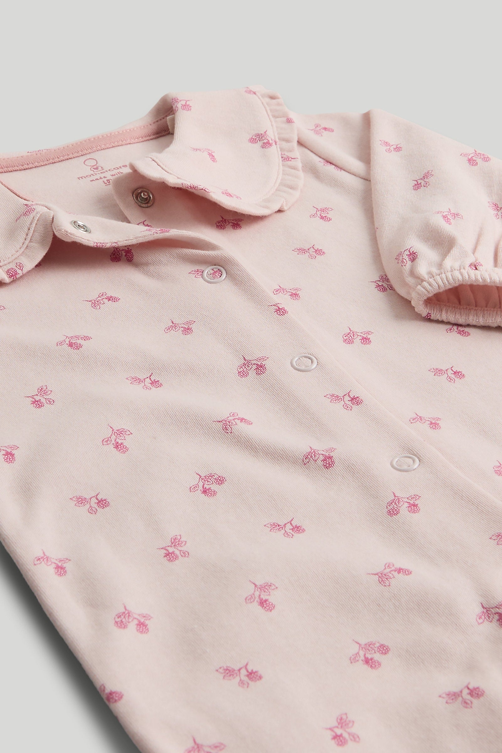 Mothercare My First Floral All-in-One and Hat Outfit