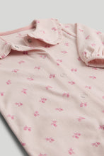 Load image into Gallery viewer, Mothercare My First Floral All-in-One and Hat Outfit
