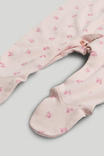 Load image into Gallery viewer, Mothercare My First Floral All-in-One and Hat Outfit
