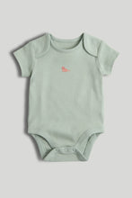 Load image into Gallery viewer, Mothercare 5 Pack Safari Short-Sleeved Bodysuits
