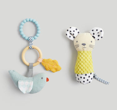 Mothercare Garden Squeaker And Rattle Toy Set