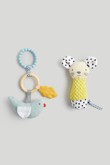 Mothercare Garden Squeaker And Rattle Toy Set