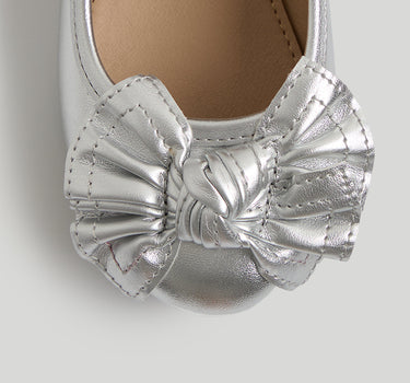 Mothercare Silver Ballerina Shoes