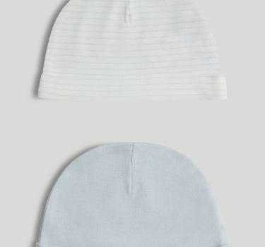 Mothercare 2 Pack My First Cotton Baby Hats