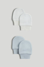 Load image into Gallery viewer, Mothercare 2 Pack My First Cotton Baby Mitts
