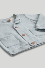 Load image into Gallery viewer, Mothercare My First Blue Cardigan
