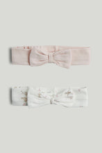 Load image into Gallery viewer, Mothercare 2 Pack My First Baby Headbands

