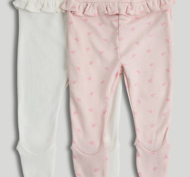 Mothercare 2 Pack My First Leggings with Feet