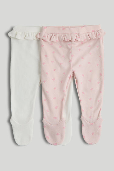Mothercare 2 Pack My First Leggings with Feet