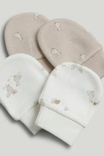 Load image into Gallery viewer, Mothercare 2 Pack My First Cotton Baby Mitts
