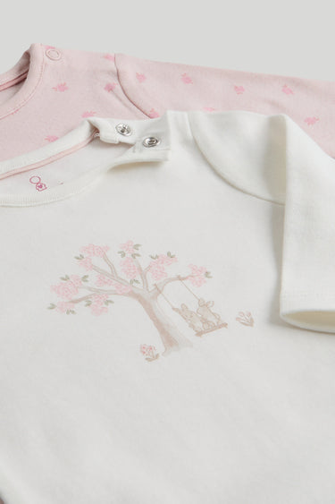 Mothercare 2 Pack My First Long-Sleeved Bodysuits