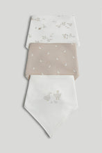 Load image into Gallery viewer, Mothercare 3 Pack My First Dribble Bibs
