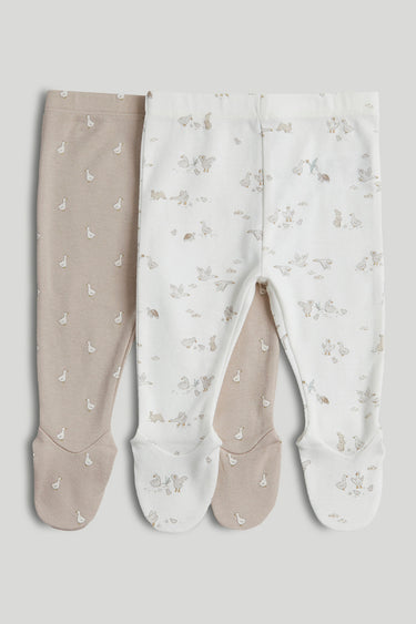 Mothercare 2 Pack My First Leggings with Feet
