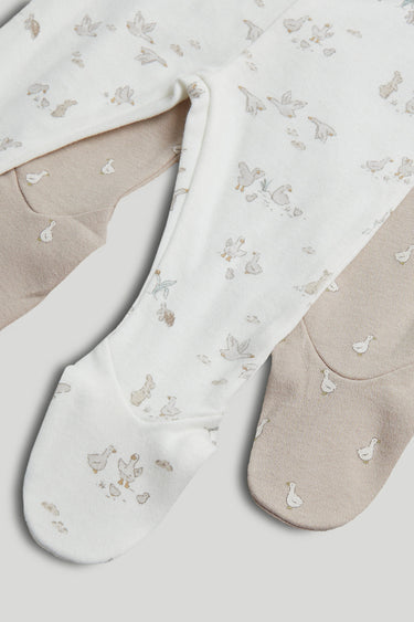 Mothercare 2 Pack My First Leggings with Feet