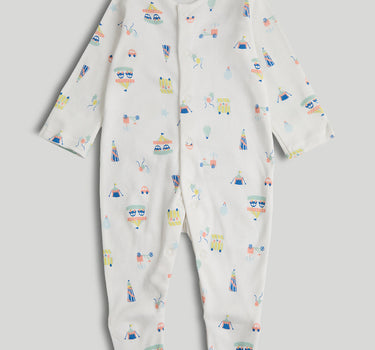 Mothercare 3 Pack Carnival Sleepsuits