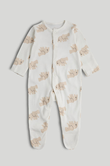 Mothercare 3 Pack Animal Sleepsuits