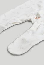 Load image into Gallery viewer, Mothercare 3 Pack My First Blue Sleepsuits
