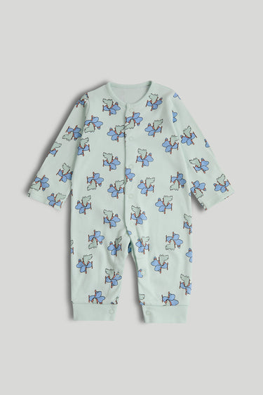 Mothercare 3 Pack Cartoon Footless Sleepsuits