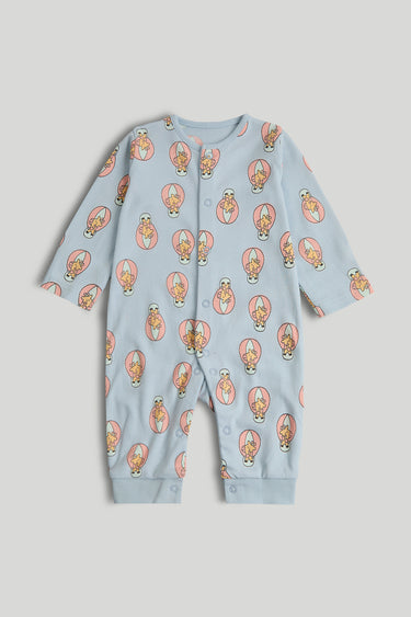 Mothercare 3 Pack Cartoon Footless Sleepsuits